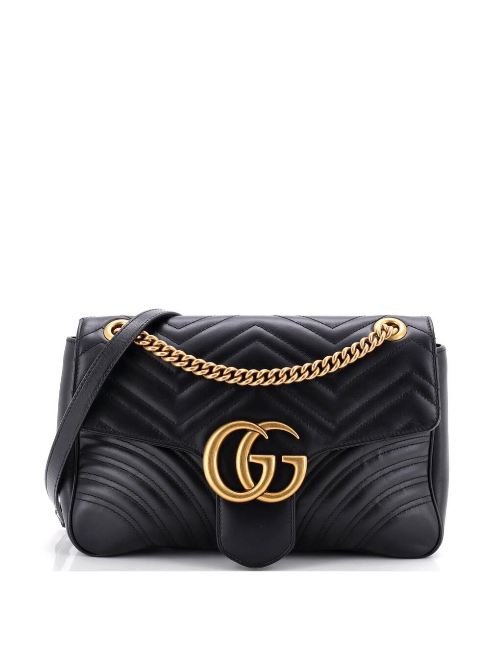 Gucci Gg Marmont Flap Bag Matelasse #366481G21B